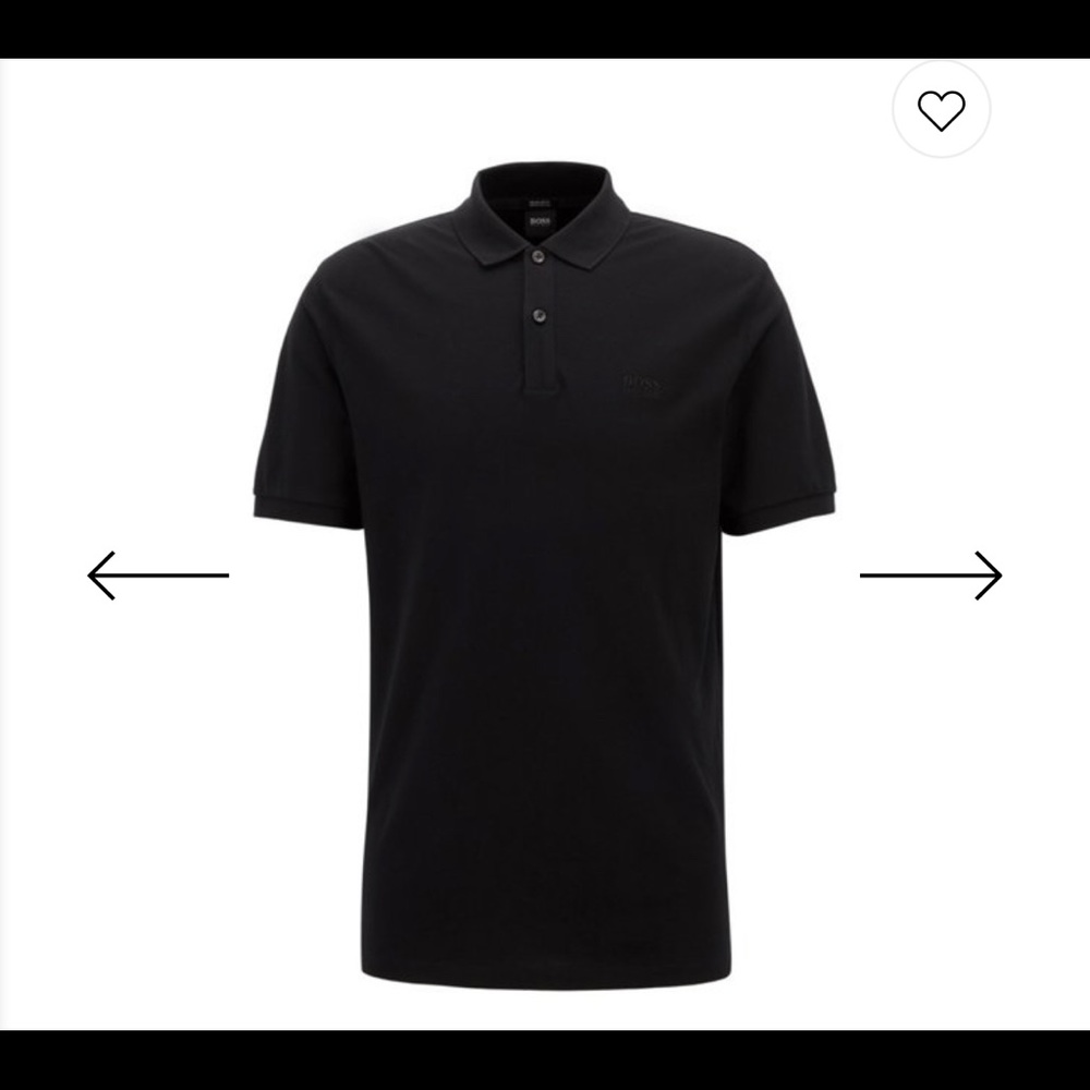 HUGO BOSS polo shirt in Pima-cotton piqué